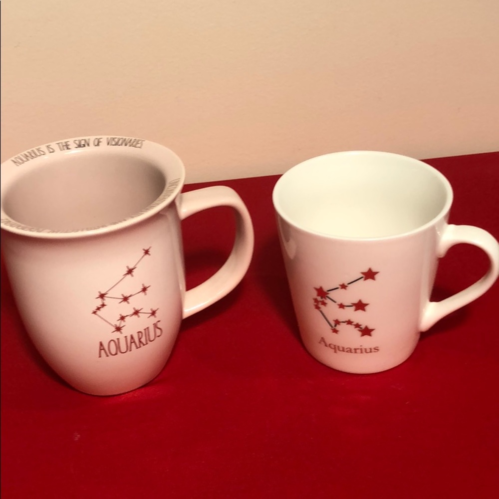🟡 AQUARIUS MUGS (2)